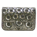 Pewter Sequins Stones & Beads w/ Stap - Wilson Lee