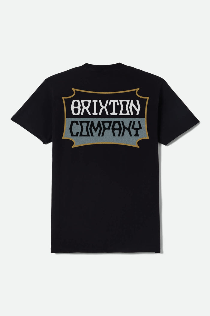 Pillar Short Sleeve T-Shirt - Black