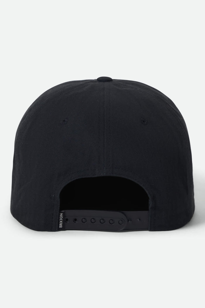 Pinnacle Snapback - Washed Black