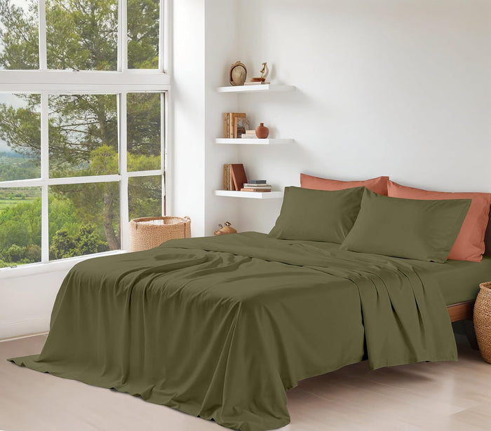 Plain Double Bed Sheet Design NC-C 179 - Nishat Creative Store