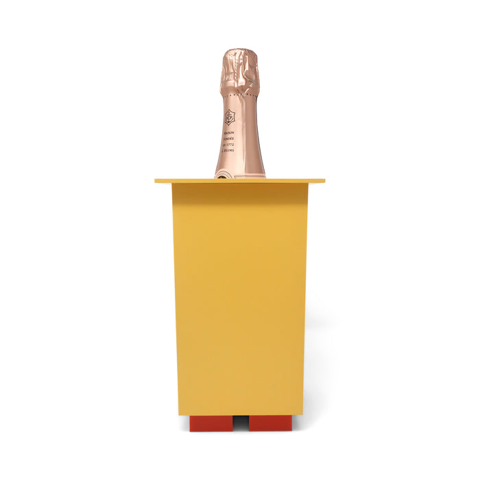 Postmodern Yellow Euclid Wine Cooler by Michael Graves for Alessi