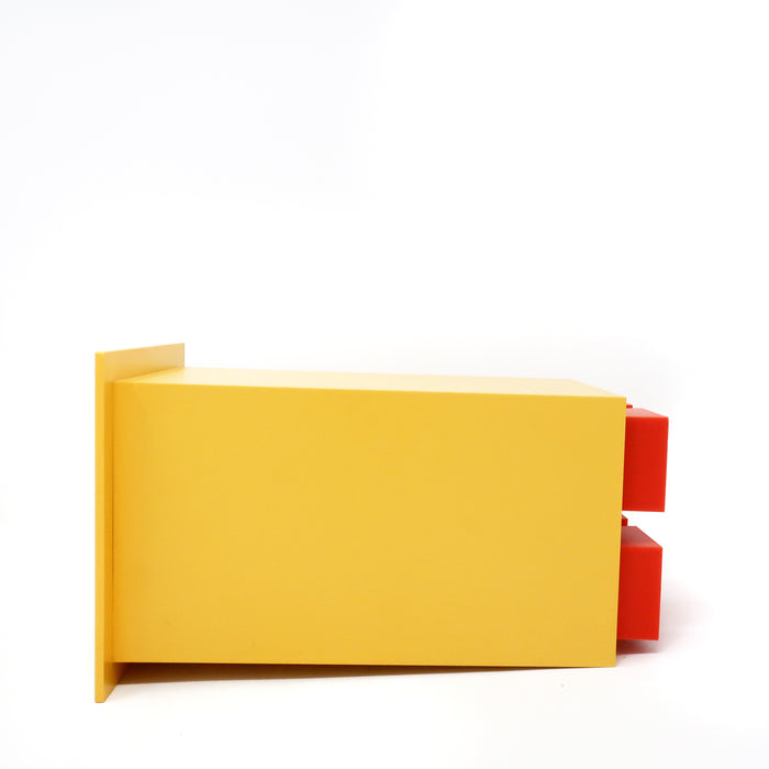 Postmodern Yellow Euclid Wine Cooler by Michael Graves for Alessi