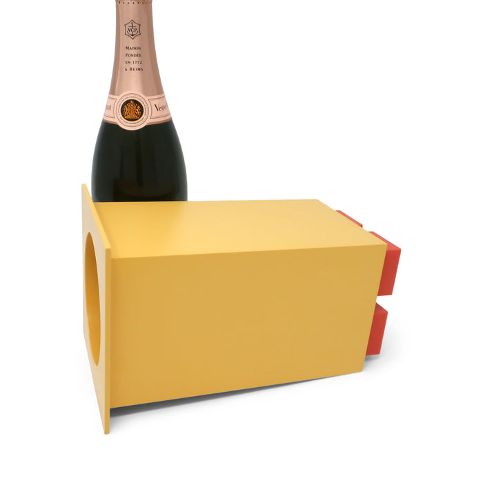 Postmodern Yellow Euclid Wine Cooler by Michael Graves for Alessi
