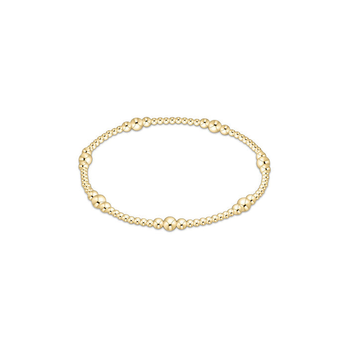 Purpose Gold 4mm Bead Bracelet