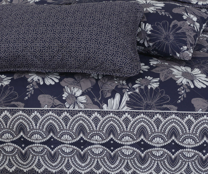 Quilted Comforter Set 6 Pcs Design 945 - Nishat Creative Store