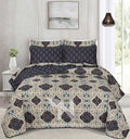Quilted Comforter Set 6 Pcs Design 959 - Nishat Creative Store