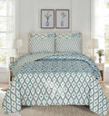 Quilted Comforter Set 6 Pcs Design 971 - Nishat Creative Store