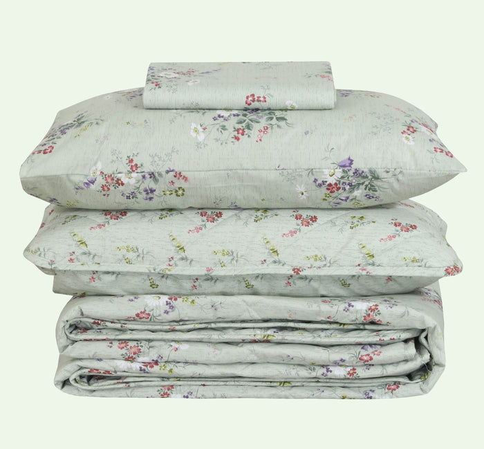 Quilted Comforter Set 6 Pcs Design 972 - Nishat Creative Store
