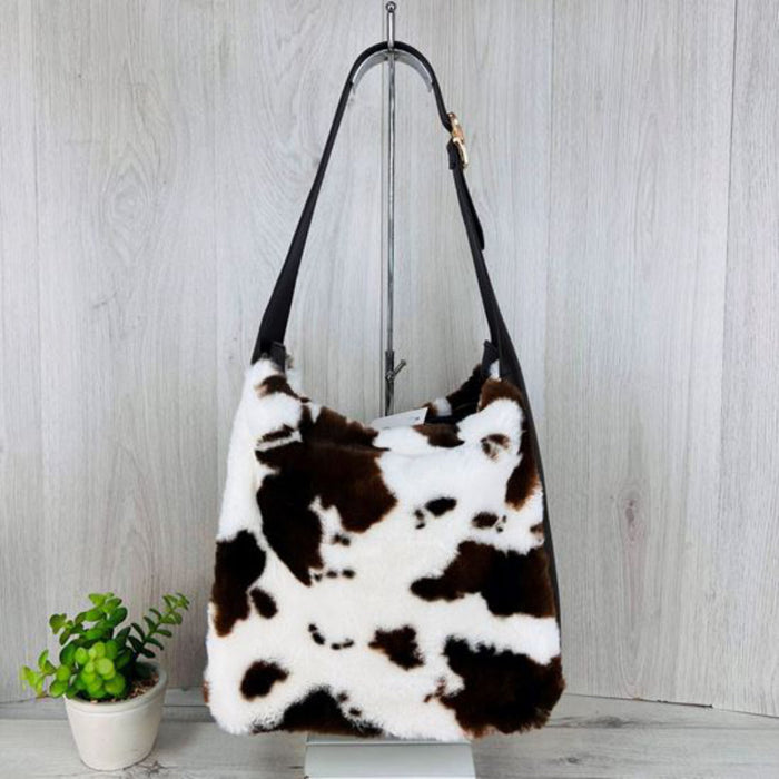 Reevo BA1012 Brown+White Bag