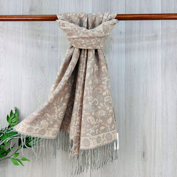 Reevo S6341 3 Camel Winter Scarf