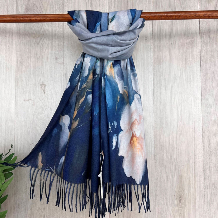 Reevo S6346 4 Navy Winter Scarf