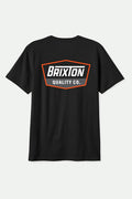 Regal S/S Standard T-Shirt - Black/Classic Orange/White