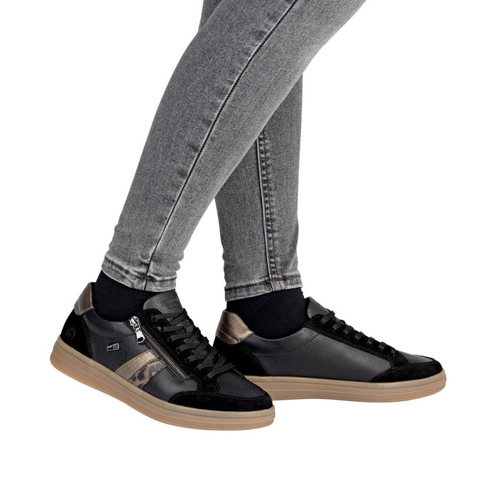 Remonte D2C04-03 Schwarz/Brown/Bronze Trainers