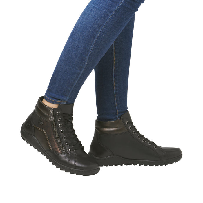 Remonte R1458-03 Schwarz/Antik Shoes