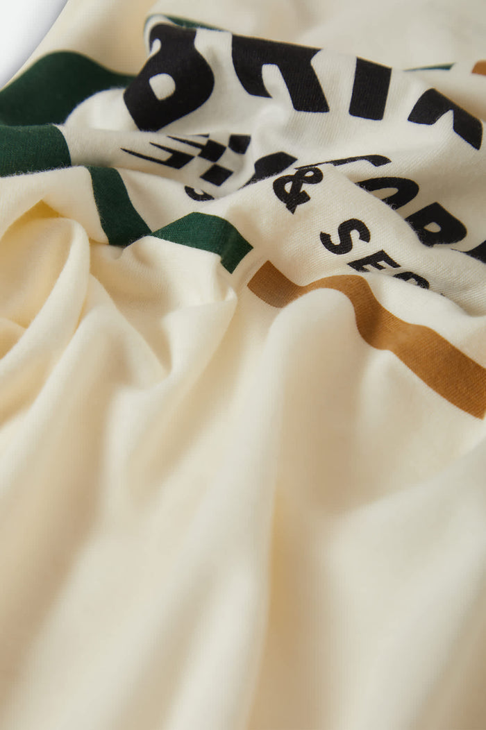 Men's Rhett Tank Top in the color Off White - Additional Laydown image