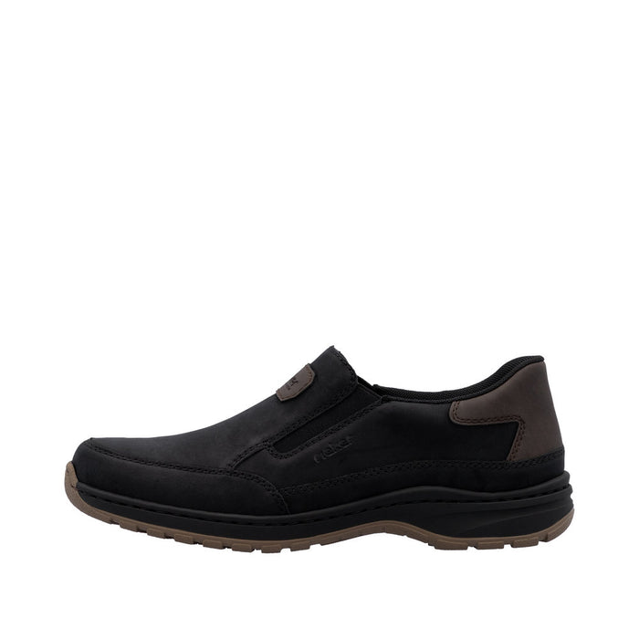 Rieker 03365-00 Black/Moro Shoes