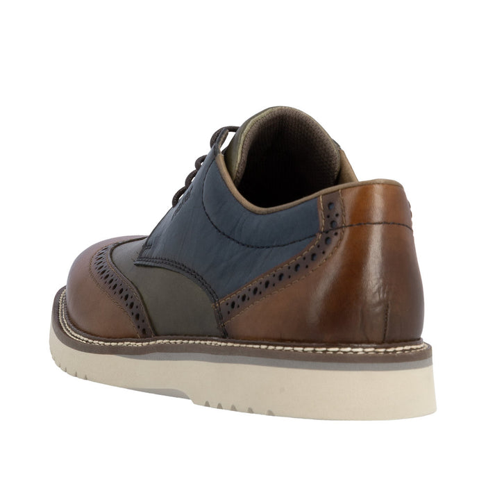 Rieker 04504-90 Muskat/Forest/Royal Blue Shoes