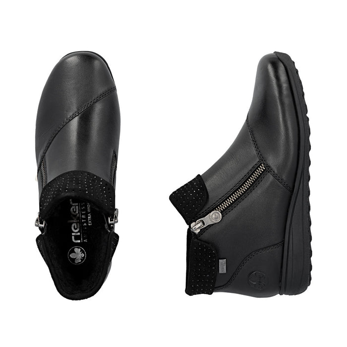 Rieker 47252-00 Schwarz/Schwarz Boots