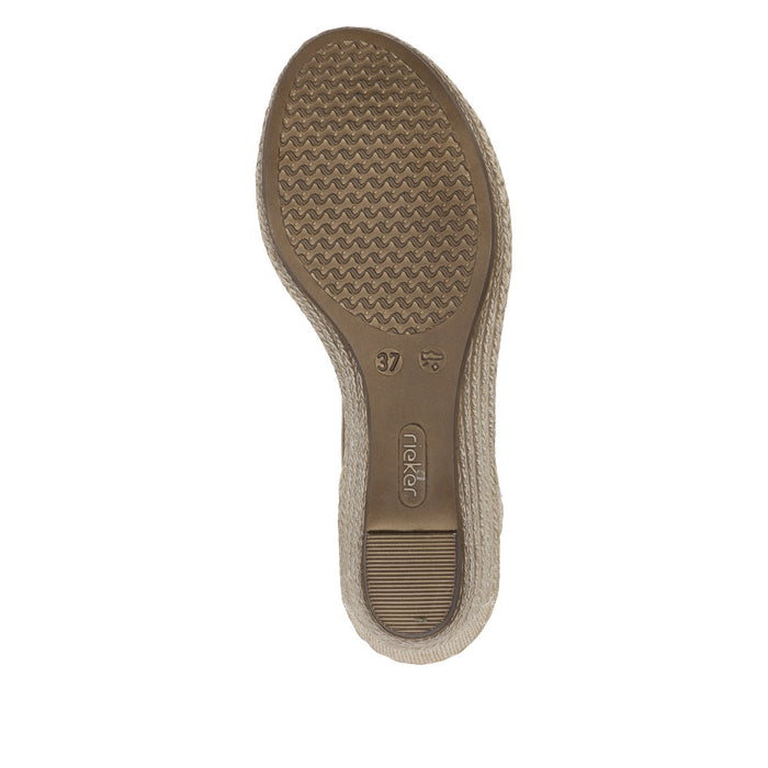 Rieker 624H6-93 Fanni Beige Sandals