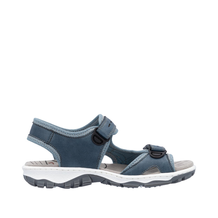 Rieker 68866-12 Clara Blue Sandals