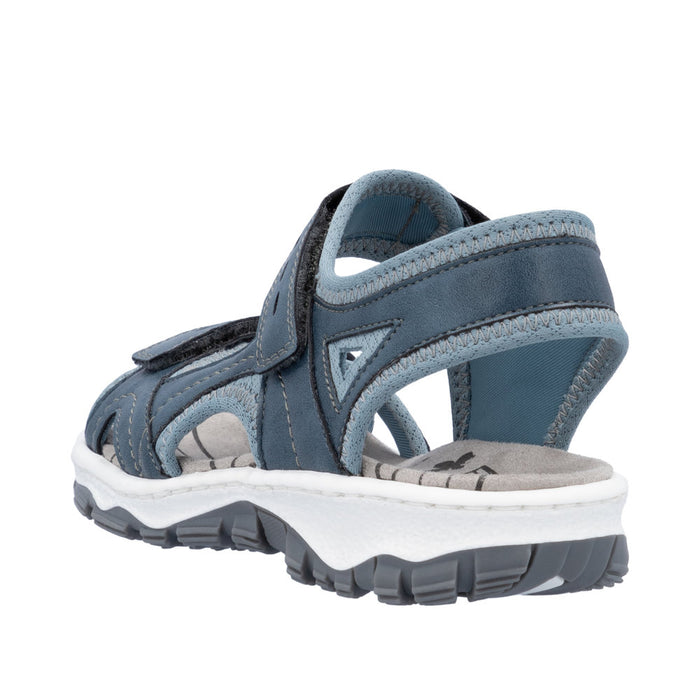 Rieker 68866-12 Clara Blue Sandals