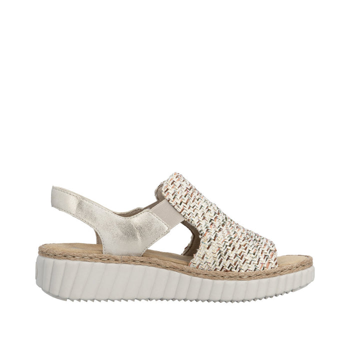 Rieker 69276-60 Rachel Beige Sandals