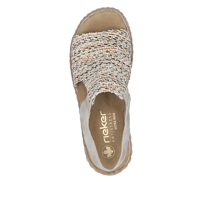 Rieker 69276-60 Rachel Beige Sandals