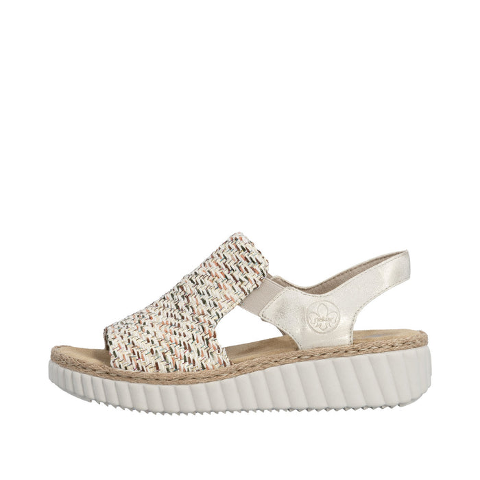 Rieker 69276-60 Rachel Beige Sandals