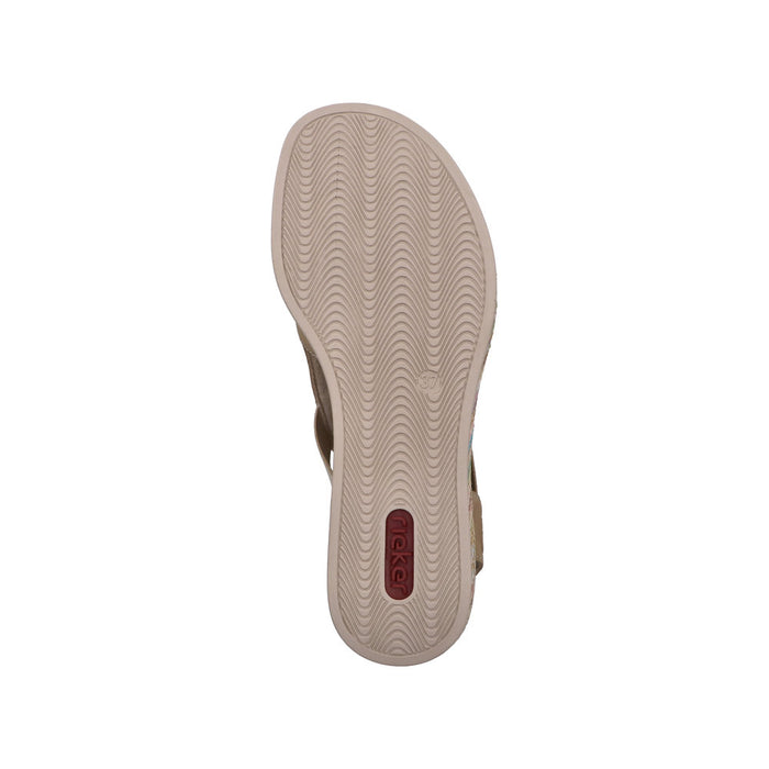 Rieker 69472-60 Rose Beige Sandals