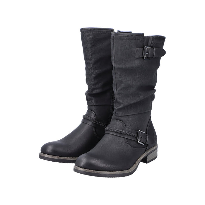 Rieker 98860-00 Black Boots