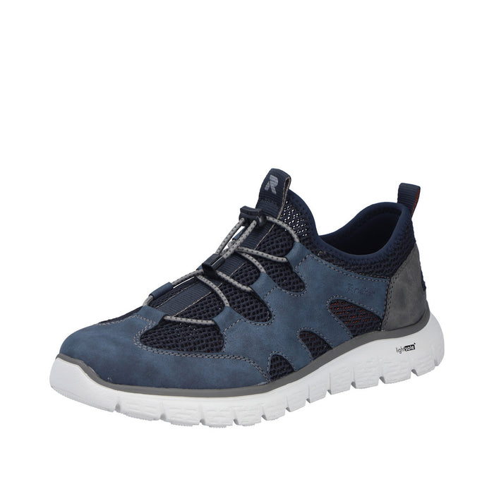 Rieker B6678-14 Timothy Navy Trainers
