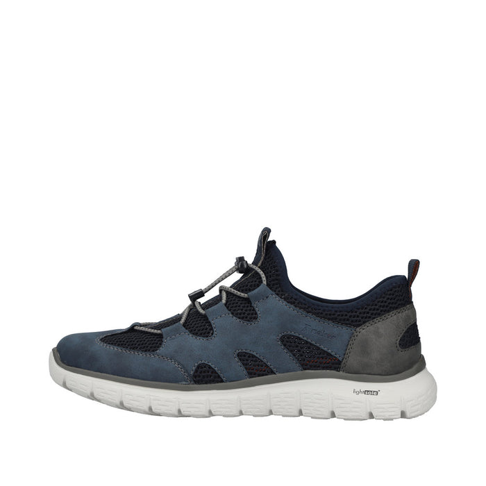 Rieker B6678-14 Timothy Navy Trainers