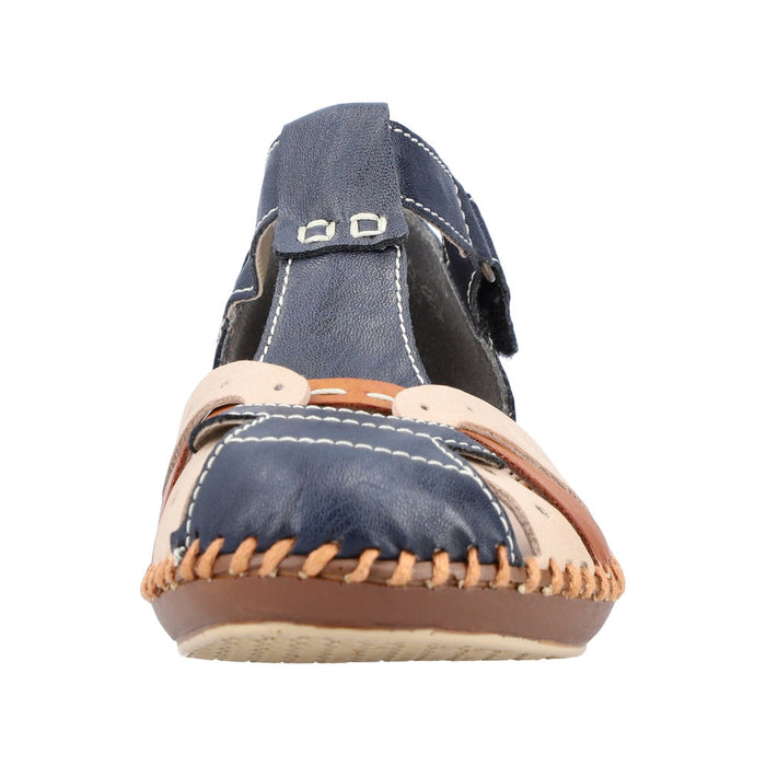 Rieker M1655-14 Desideria Navy Sandals