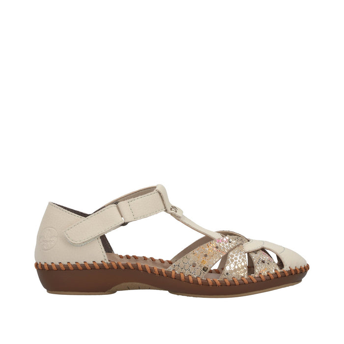 Rieker M1655-62 Desideria Beige Sandals