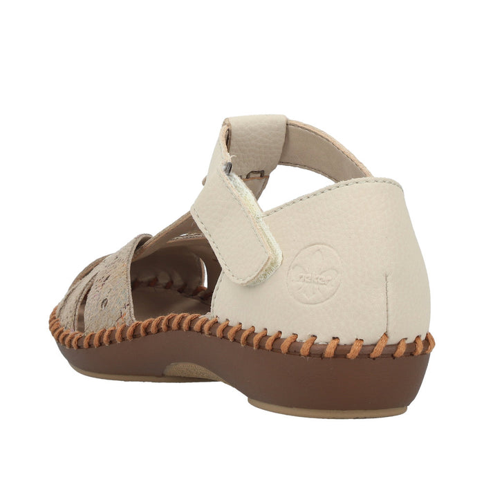 Rieker M1655-62 Desideria Beige Sandals