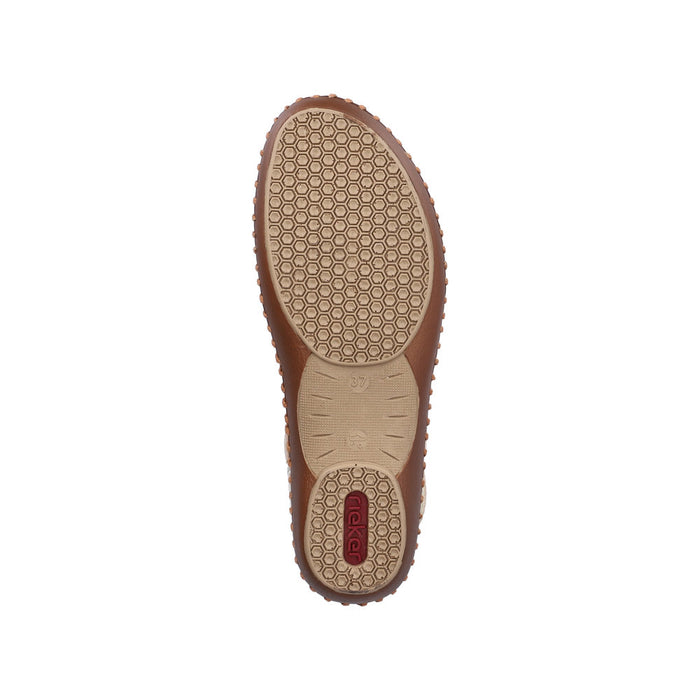 Rieker M1655-62 Desideria Beige Sandals