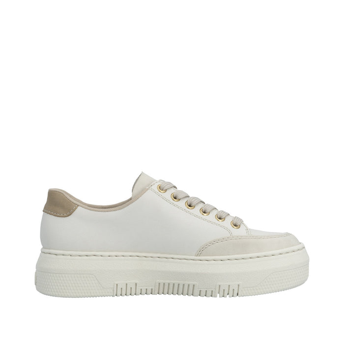 Rieker M1912-80 Enya Cream Trainers