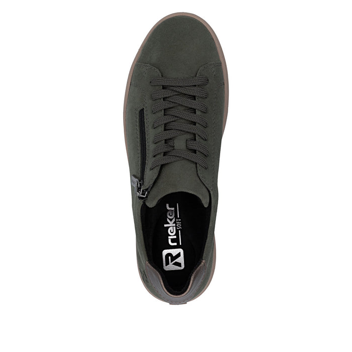 Rieker M7701-55 Brooke Green Trainers