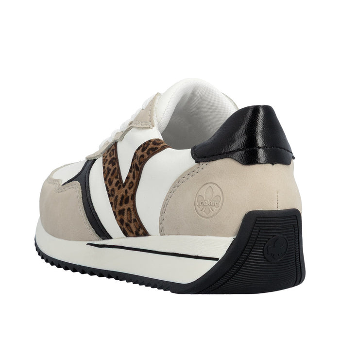 Rieker N1200-80 Dena Cream Trainers