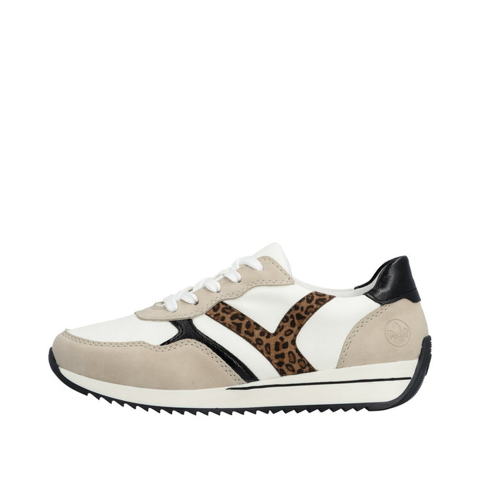 Rieker N1200-80 Dena Cream Trainers