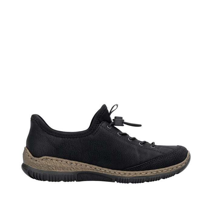 Rieker N3267-01 Black Shoes