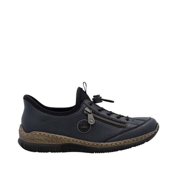 Rieker N3267-15 Pazifik/Schwarz Shoes