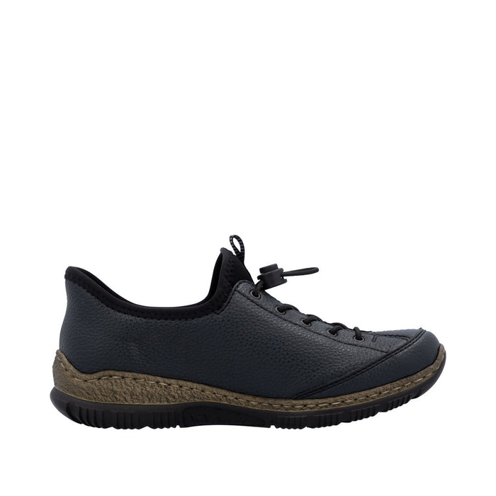Rieker N3267-15 Pazifik/Schwarz Shoes