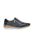 Rieker N4221-14 Nikita Navy Shoes