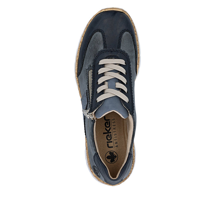 Rieker N4221-14 Nikita Navy Shoes