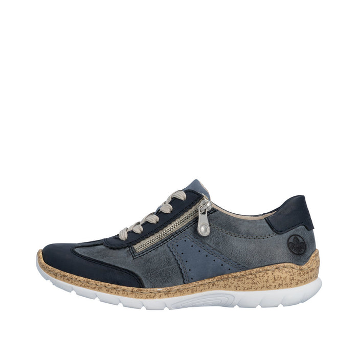 Rieker N4221-14 Nikita Navy Shoes