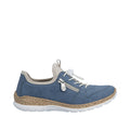 Rieker N42G0-14 Nikita Blue Shoes