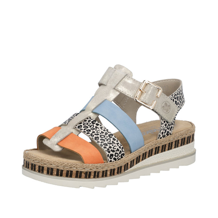 Rieker V7904-90 Regina Multi Sandals
