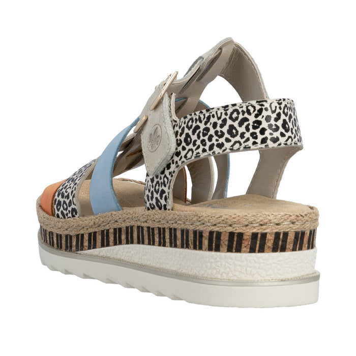 Rieker V7904-90 Regina Multi Sandals