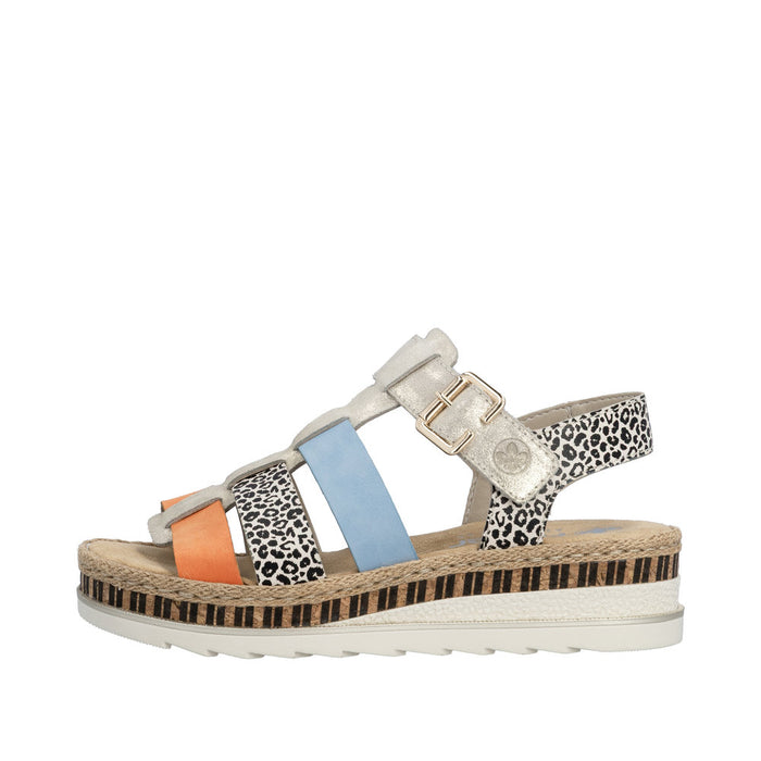 Rieker V7904-90 Regina Multi Sandals